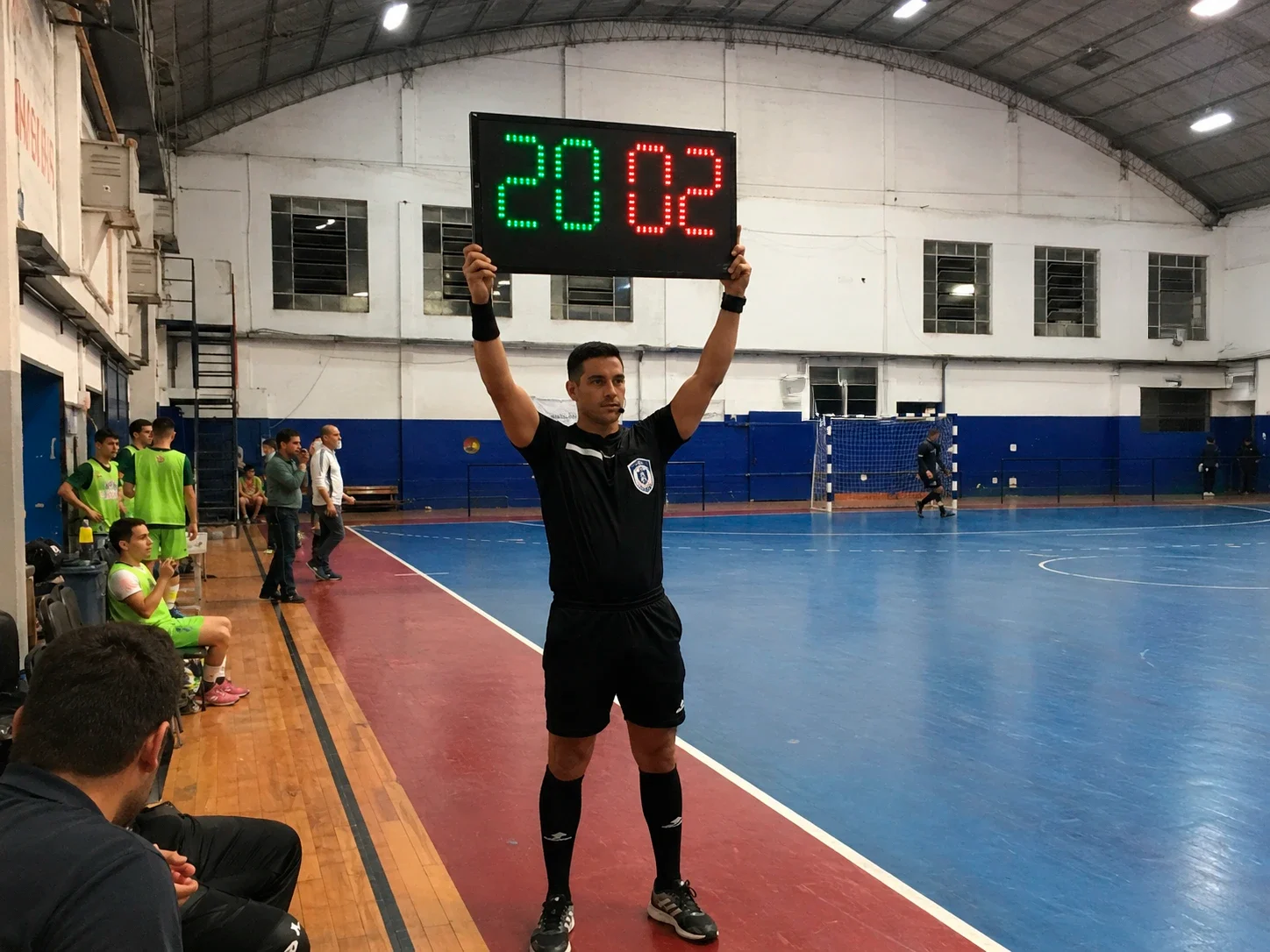 Placar Eletrônico de Substituição de Jogadores-PSOB/2 