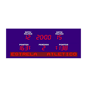 Placar Eletrônico Poliesportivo HS4015-J